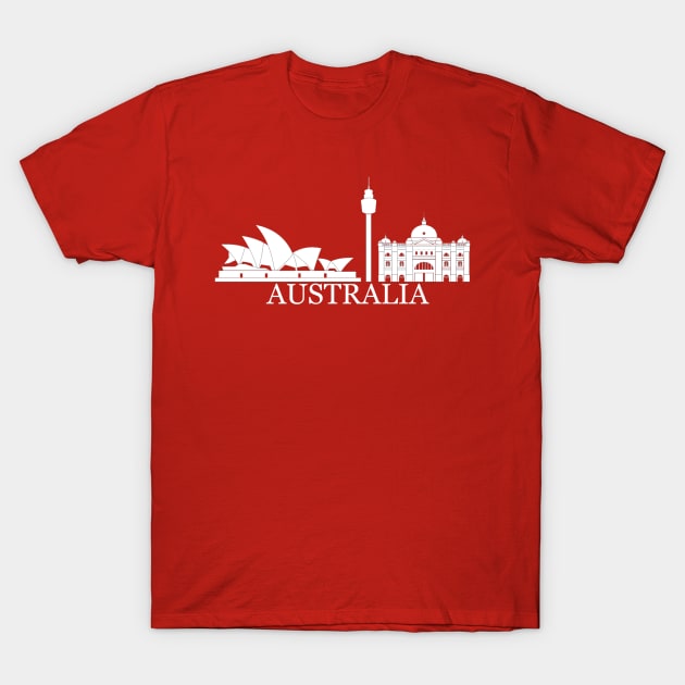 Australia T-Shirt by Travellers